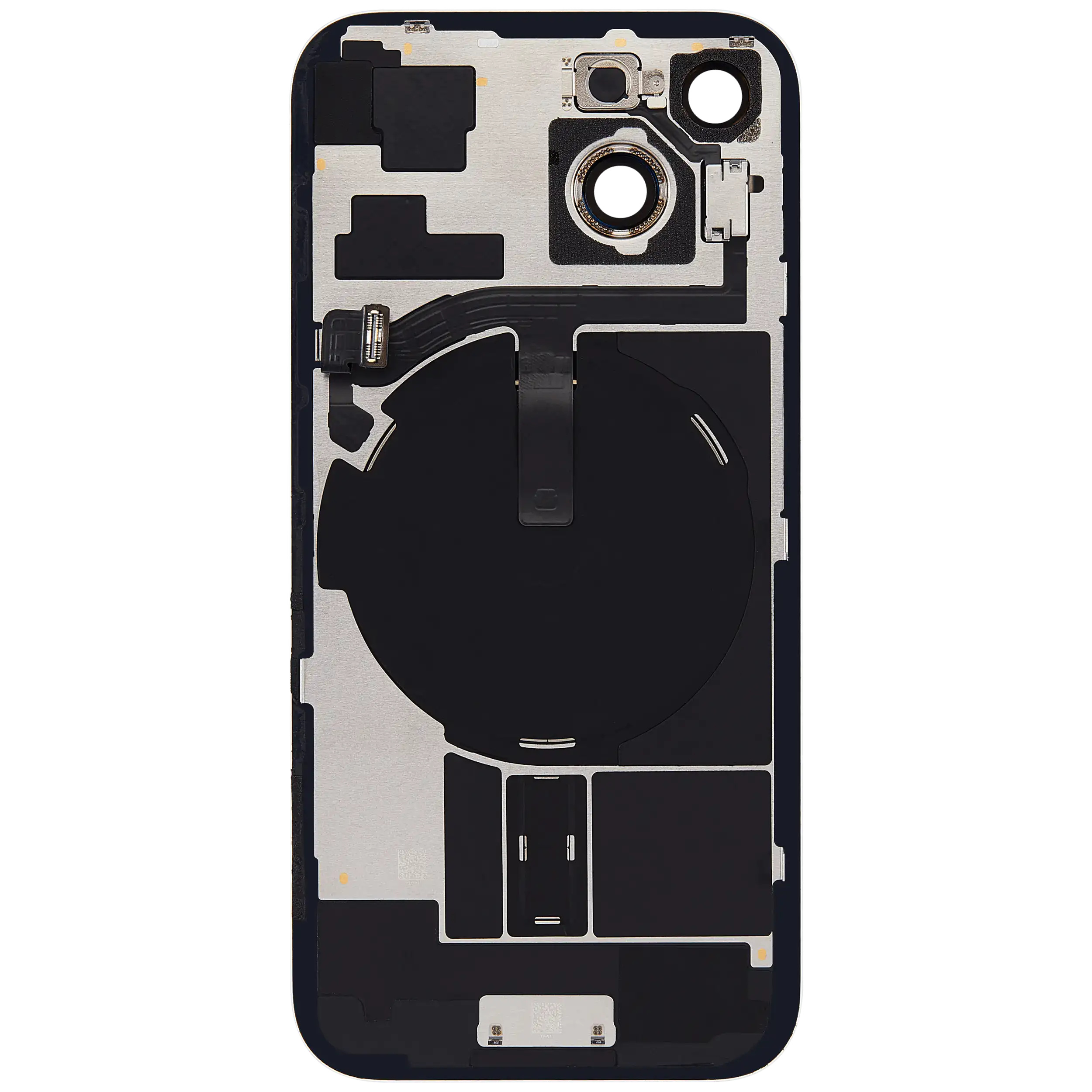 Backcover mit MagSafe Magnet & NFC & Blitz-Flexkabel für iPhone 15 (Service Pack) (Grün)