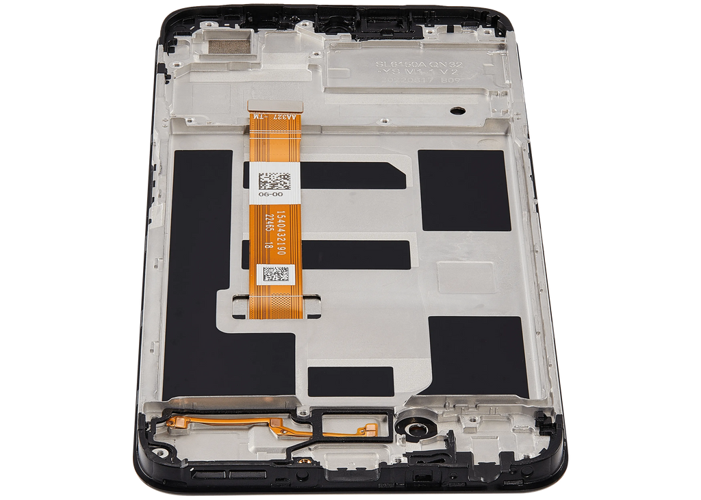 LCD-Display mit Rahmen für Realme C35 / Narzo 50A Prime (Refurbished) (Alle Farben)