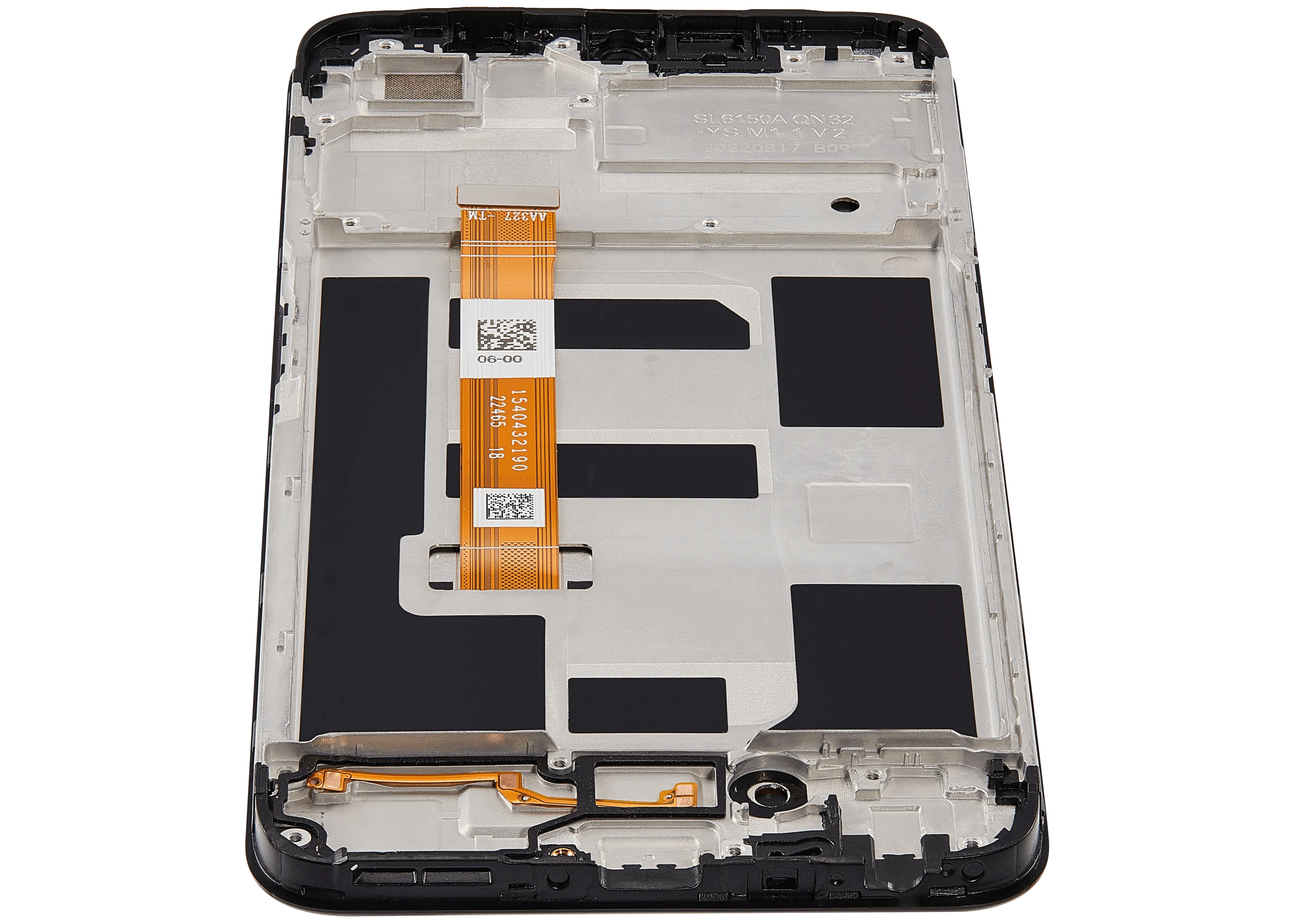 LCD-Display mit Rahmen für Realme C35 / Narzo 50A Prime (Refurbished) (Alle Farben)