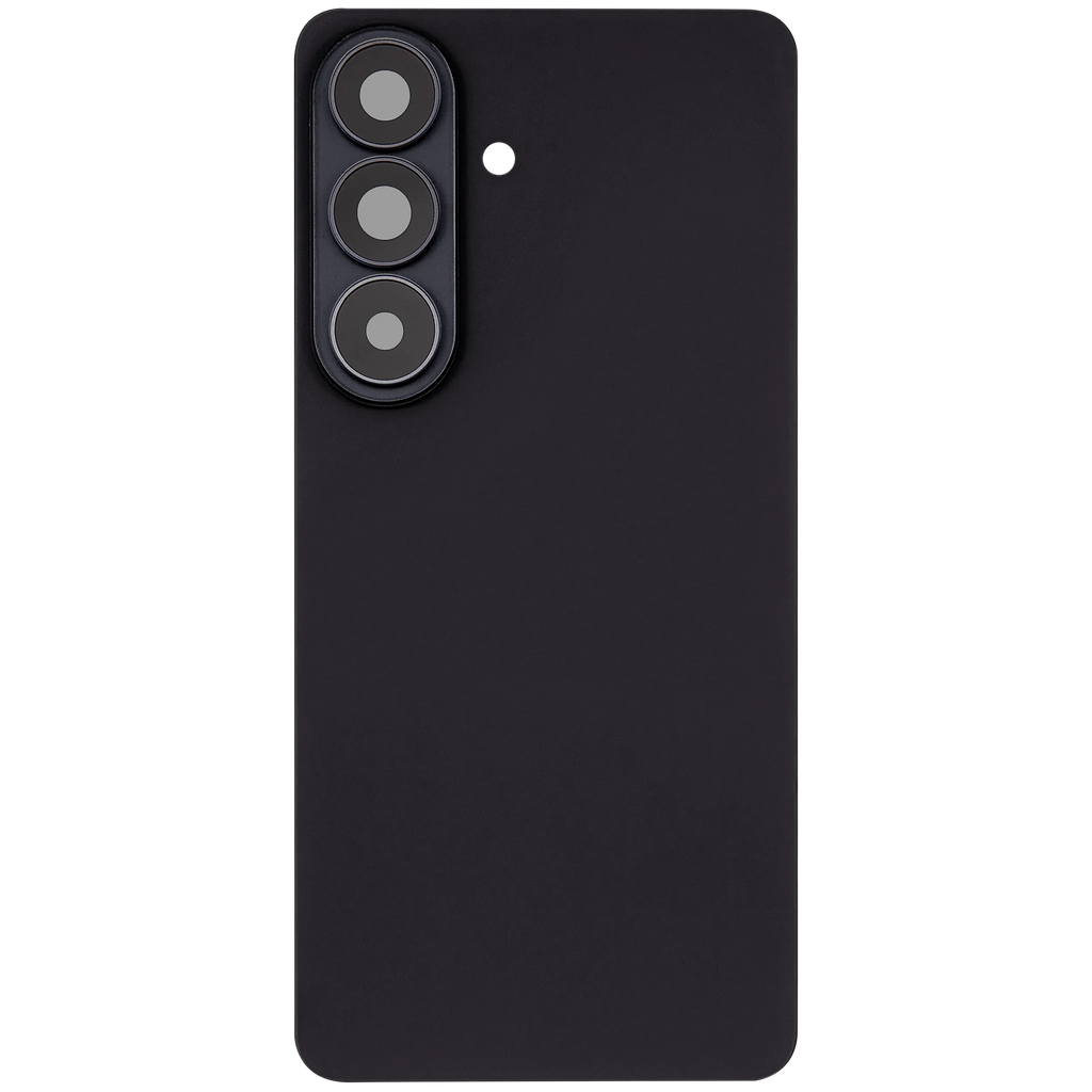 Backcover Glass mit Camera Lens für Samsung Galaxy S26 (Aftermarket Plus) (Schwarz)