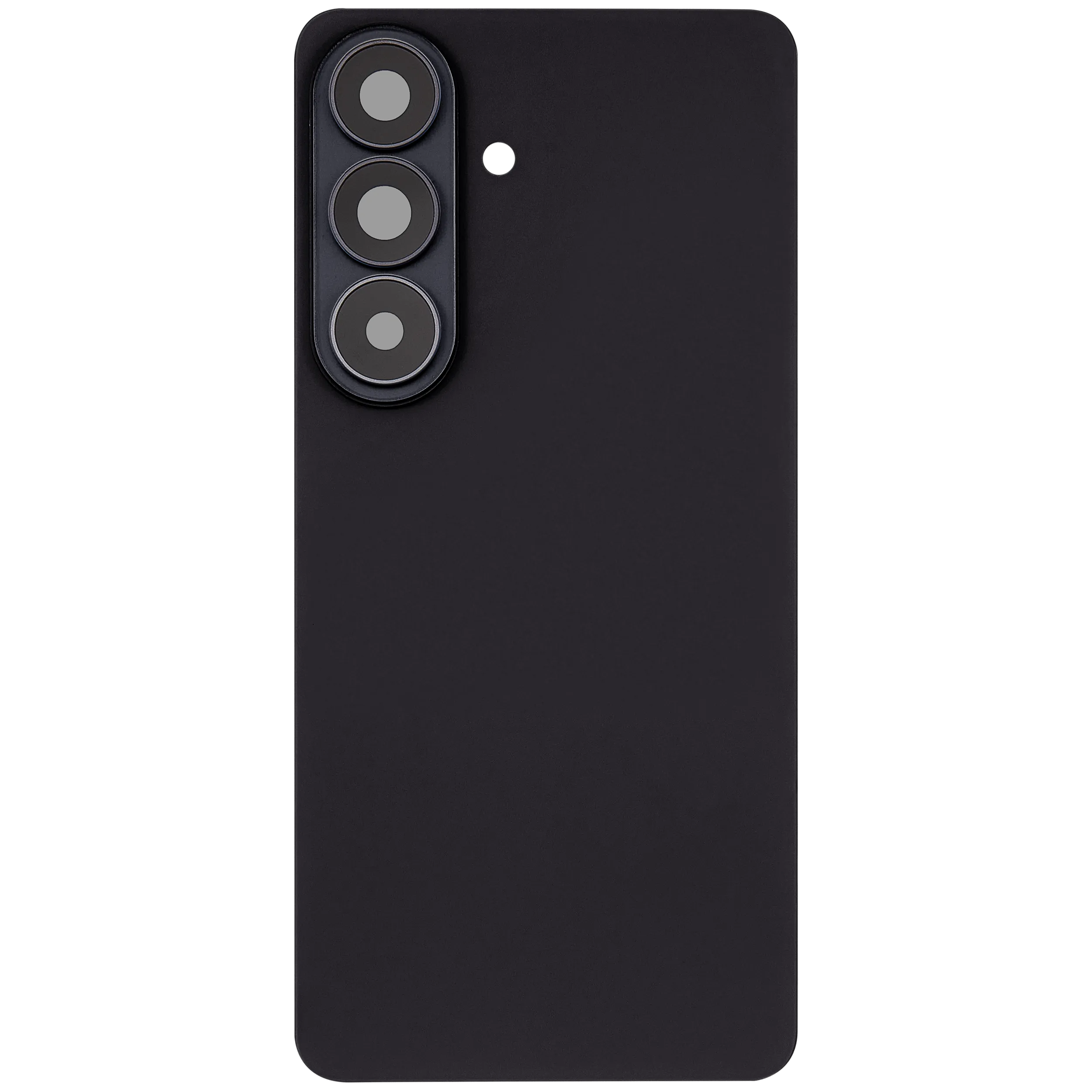 Backcover Glass mit Camera Lens für Samsung Galaxy S26 (Aftermarket Plus) (Schwarz)