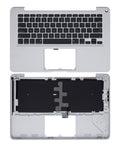 Top Case mit Keyboard (ANSI US) für MacBook 13" A1278 (2008) (gebrauchter OEM-Ausbau, Qualität A)