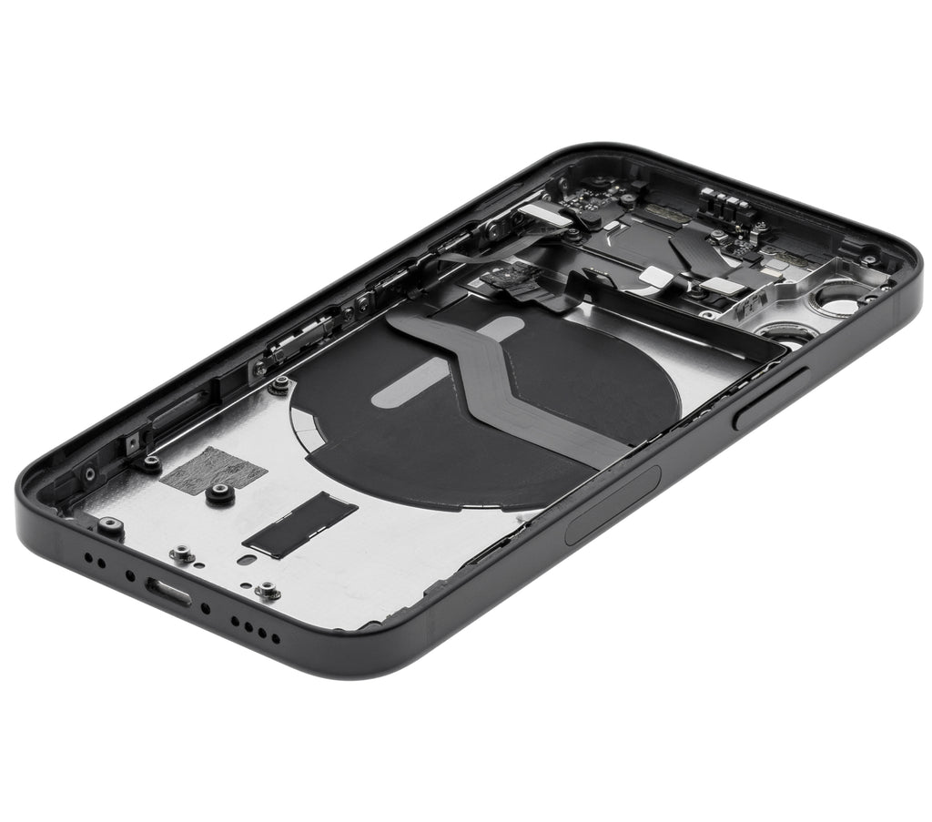 Original Apple-Ausbau A gebraucht – iPhone 12 Mini Backcover/Rahmen Schwarz