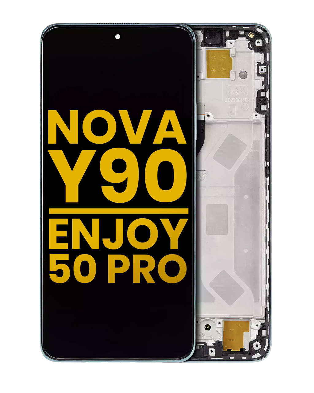 LCD Module with Frame for Huawei Nova Y90 / Enjoy 50 Pro (Refurbished) (Emerald Green)