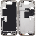 Midframe/Rahmen mit Power And Volume Button für iPhone 16 Pro Max (EU / Global Version) (Aftermarket Plus) (Natural Titanium)