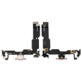 Ladebuchse Flex Cable für iPhone 15 Plus (gebrauchter OEM-Ausbau) (Pink)