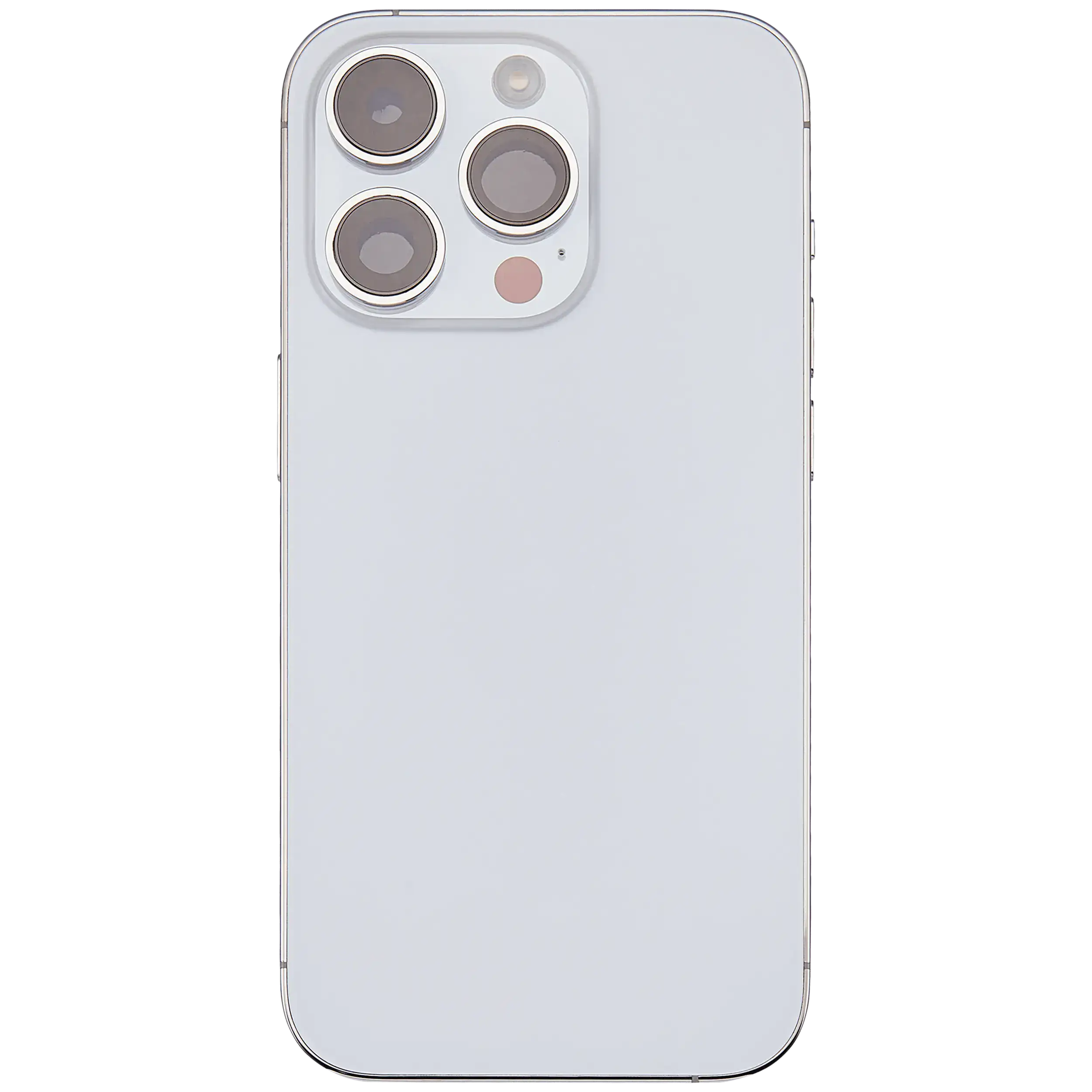 Backcover/Rahmen mit Small Parts für iPhone 14 Pro (EU / Global Version) (gebrauchter OEM-Ausbau, Qualität B) (Silber)