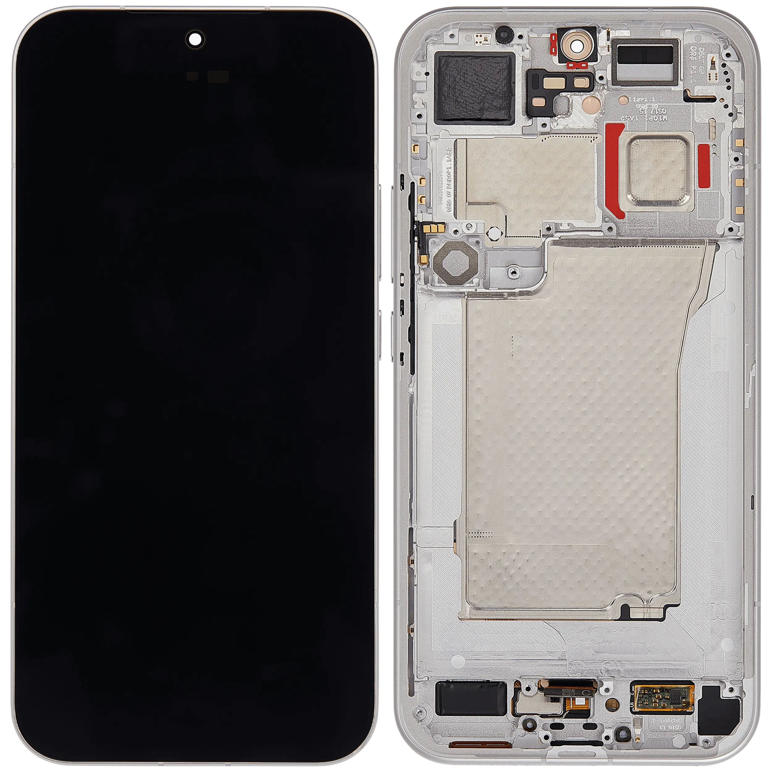 OLED-Display mit Rahmen für Xiaomi 17 Pro Max (Refurbished) (Weiß)