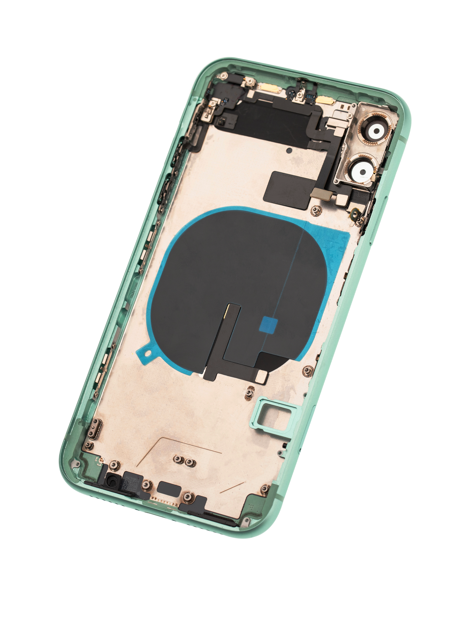 Original Apple-Ausbau A gebraucht – iPhone 11 Backcover/Rahmen Grün