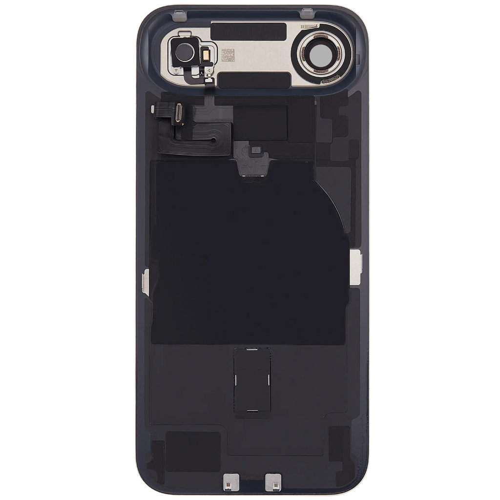 Backcover mit MagSafe Magnet & NFC & Blitz-Flexkabel für iPhone Air (gebrauchter OEM-Ausbau, Qualität B) (Cloud White)