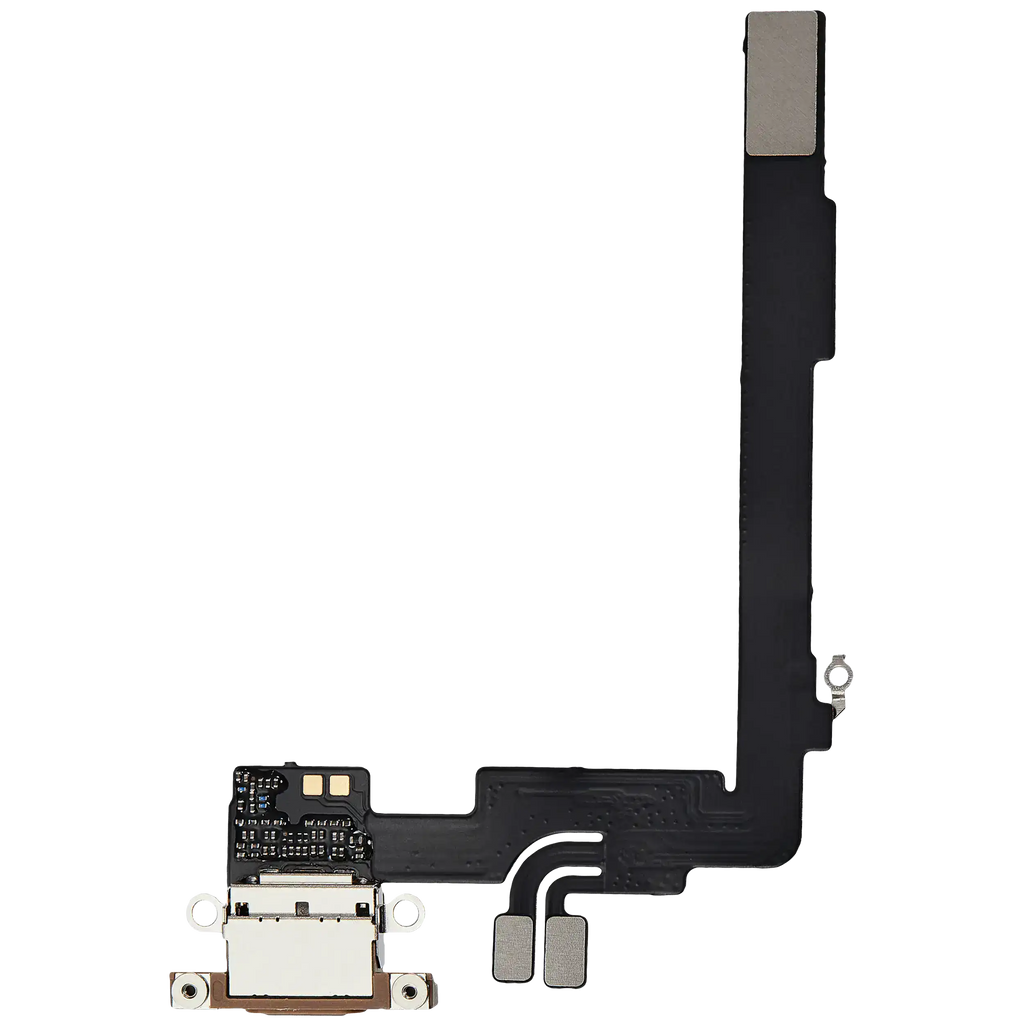 Ladebuchse-Flexkabel mit Platine für iPhone 16 Pro Max (Original,Desert Titanium