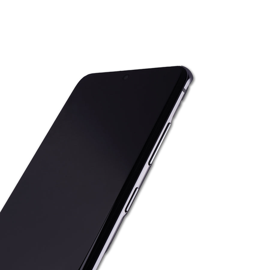 OLED-Display mit Rahmen für Samsung Galaxy S20 5G (Verizon 5G UW Frame Only) (Service Pack) (Cosmic Gray)