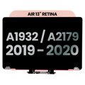 Complete LCD-Display für MacBook Air 13" A1932 / A2179 (2019-2020) (gebrauchter OEM-Ausbau, Qualität A) (Rose Gold)