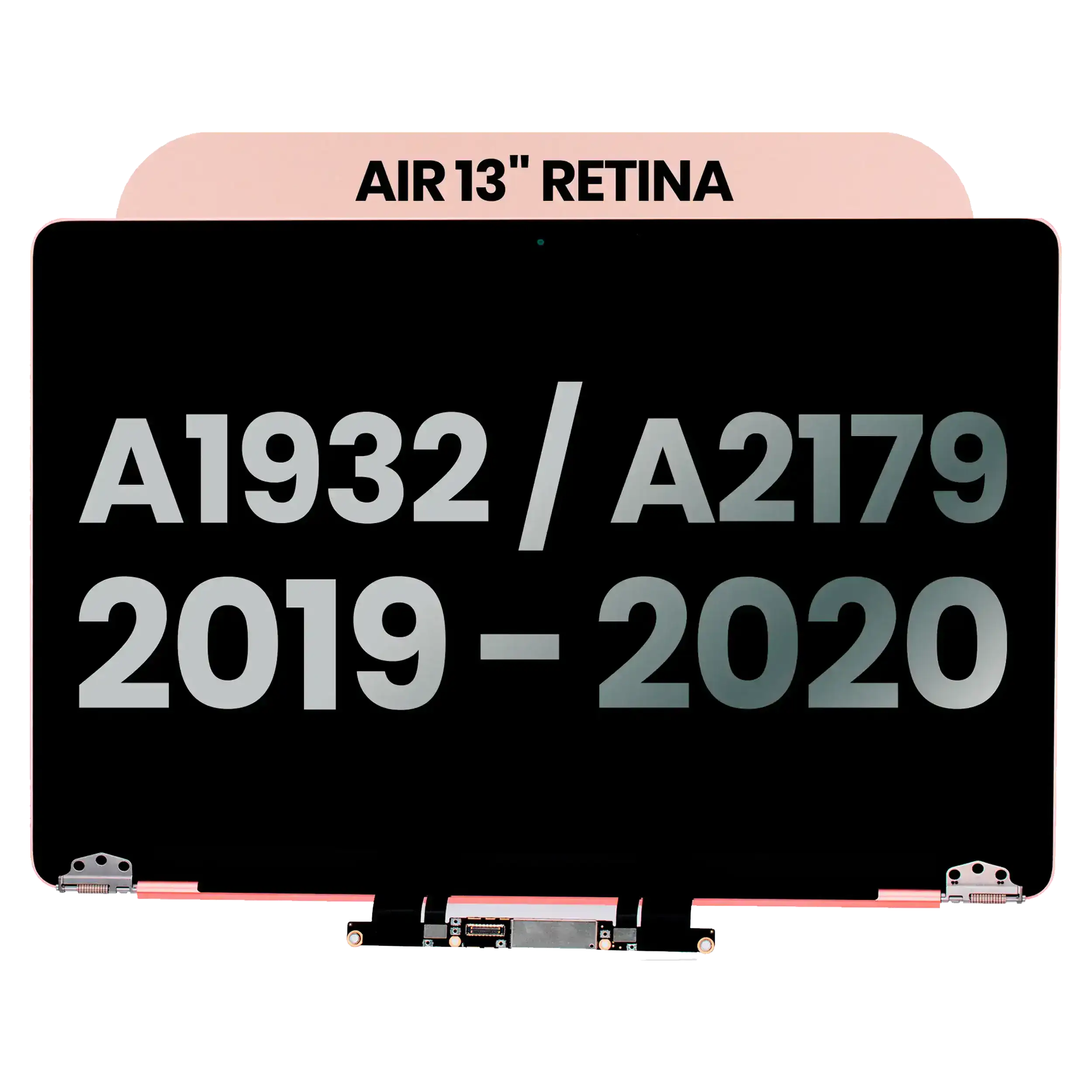 Complete LCD-Display für MacBook Air 13" A1932 / A2179 (2019-2020) (gebrauchter OEM-Ausbau, Qualität A) (Rose Gold)