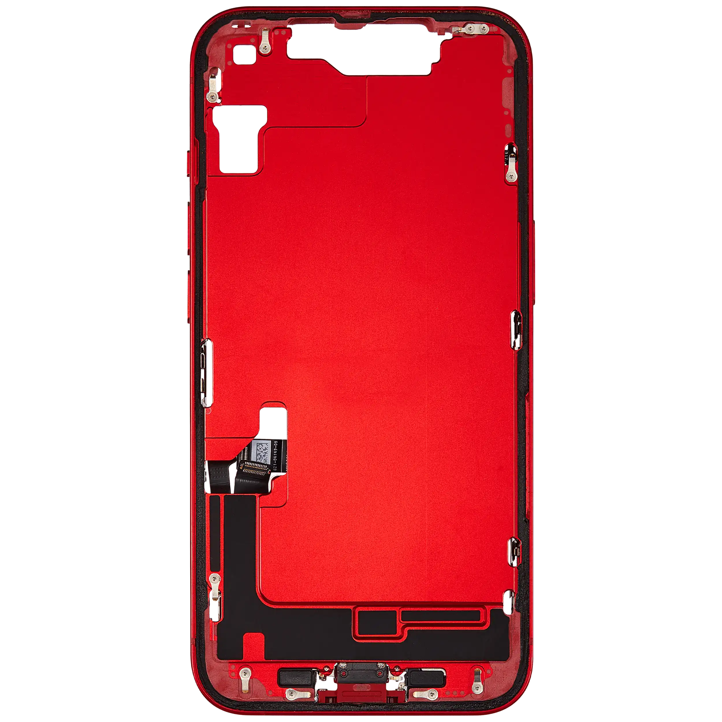 Original Apple-Ausbau C gebraucht – iPhone 14 US Version Rahmen Rot