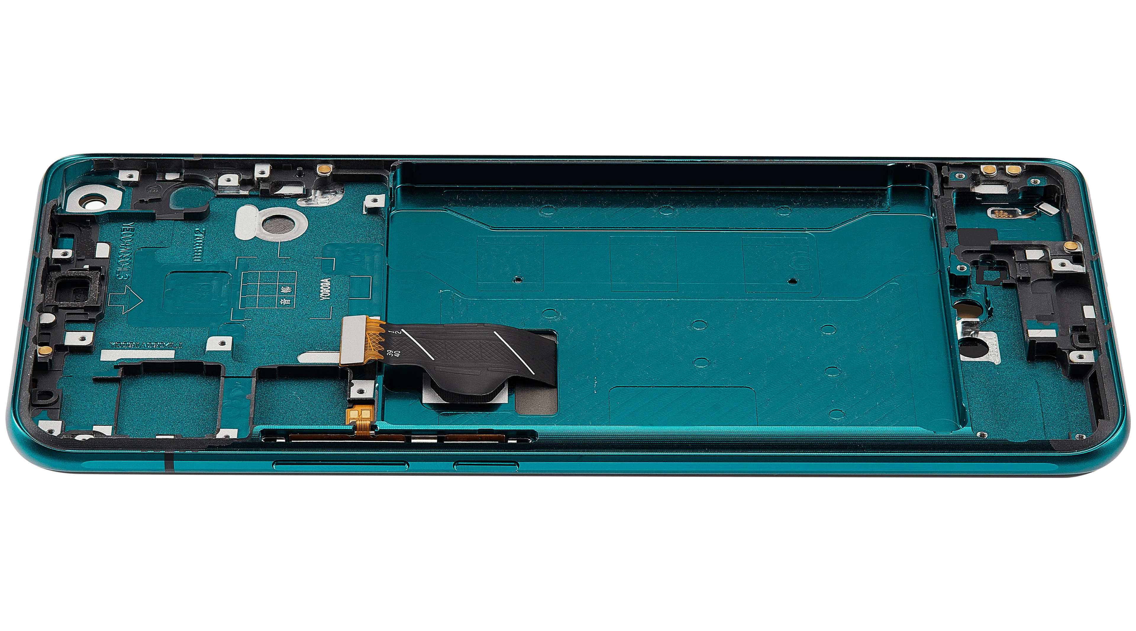 OLED-Display mit Rahmen Compatible für Huawei Nova 7 (2020) (Refurbished) (Forest Green)