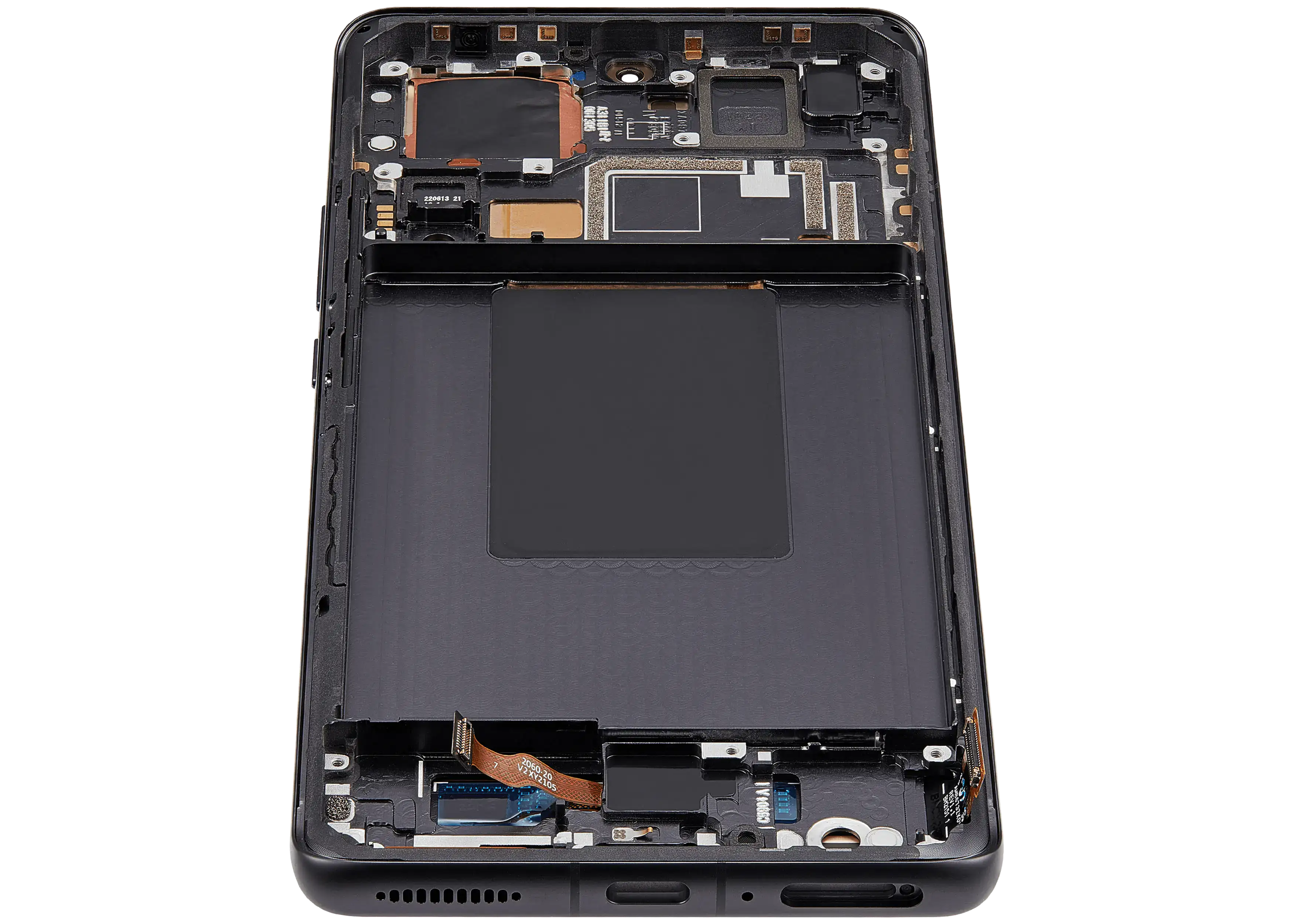 OLED-Display mit Rahmen für Xiaomi 12 Pro / 12S Pro (Refurbished) (Grau)