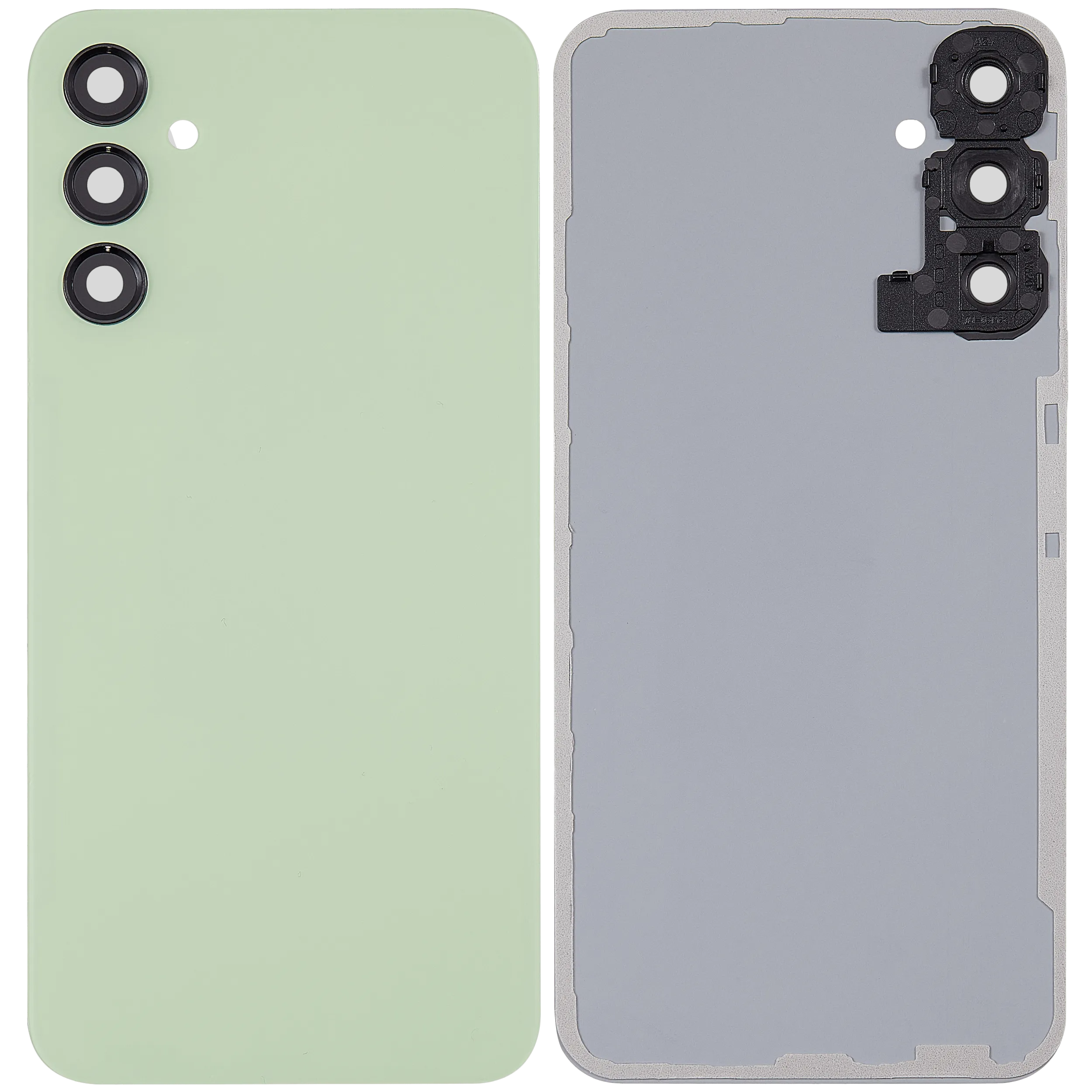 Backcover mit Camera Lens für Samsung Galaxy A24 4G (A245 / 2023) (ohne Logo) (Aftermarket Plus) (Lime Green)