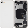 Backcover/Rahmen mit Ladebuchse Flex and Small Components Pre-Installed für iPhone SE (2022) (gebrauchter OEM-Ausbau, Qualität B) (Starlight)