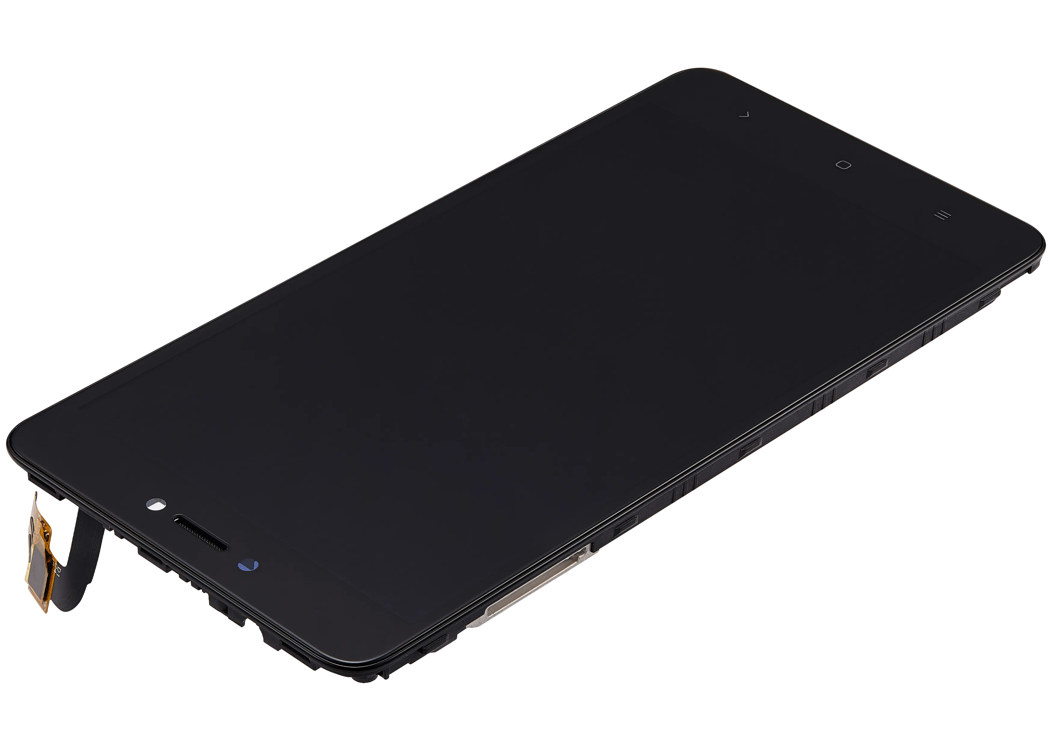 LCD-Display mit Rahmen für Xiaomi Redmi Note 4x (Aftermarket Plus) (Schwarz)