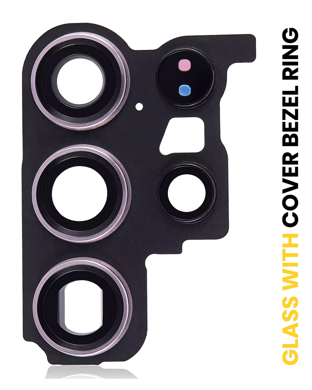 Rear Camera Lens with Bezel for Samsung Galaxy S23 Ultra 5G (Lavender)