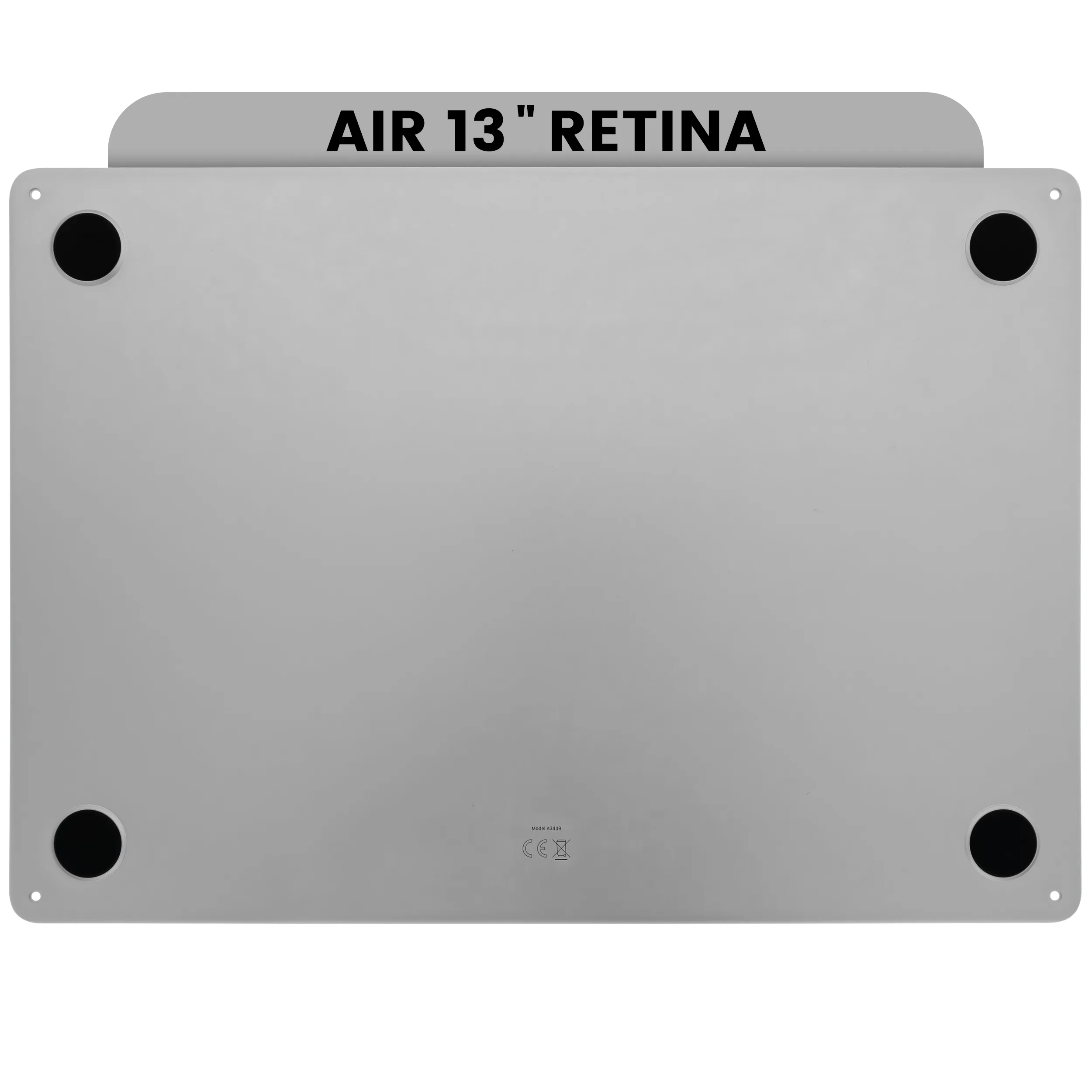 Bottom Case für MacBook Air 13" A3449 (2026) (Original OEM) (Silber)