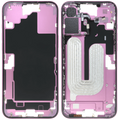 Midframe/Rahmen mit Small Parts für iPhone 16 Plus (US-Version) (gebrauchter OEM-Ausbau, Qualität C) (Pink)