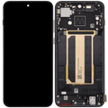 OLED-Display mit Rahmen für OnePlus 15R (Refurbished) (Charcoal Black)