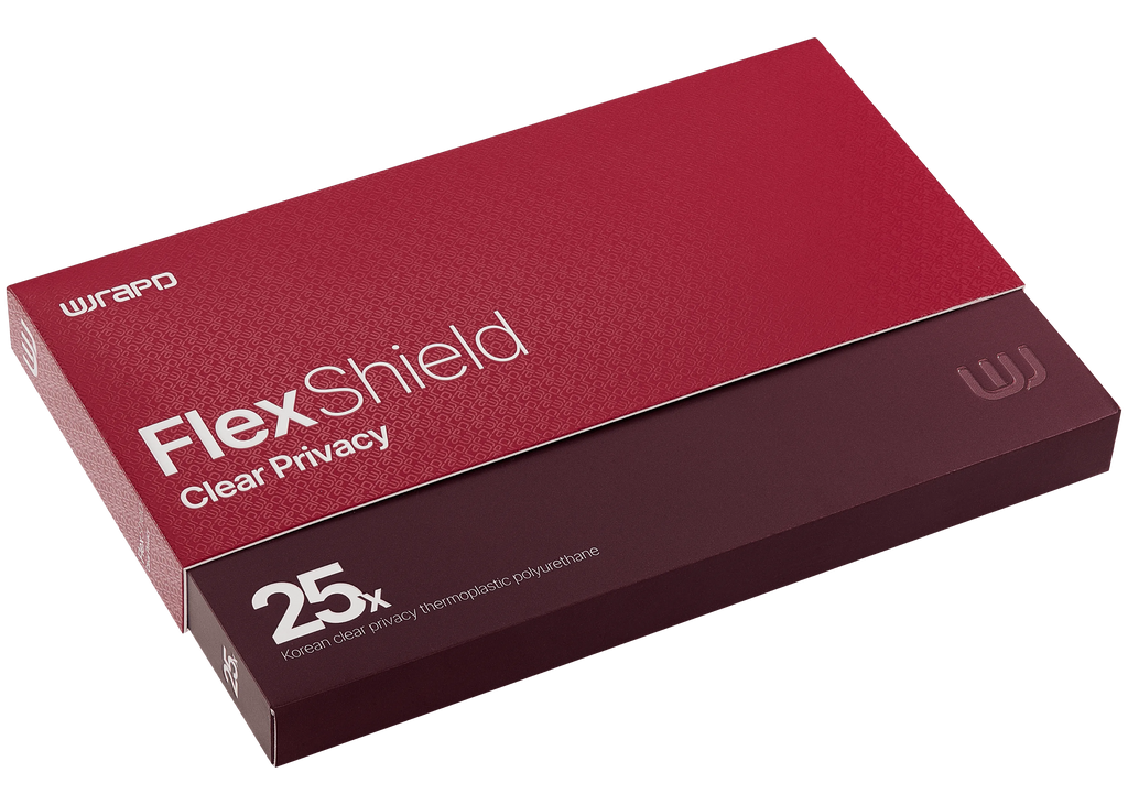 Wrapd FlexShield - TPU Display Protector Film (25 Pack) (Clear Privacy)