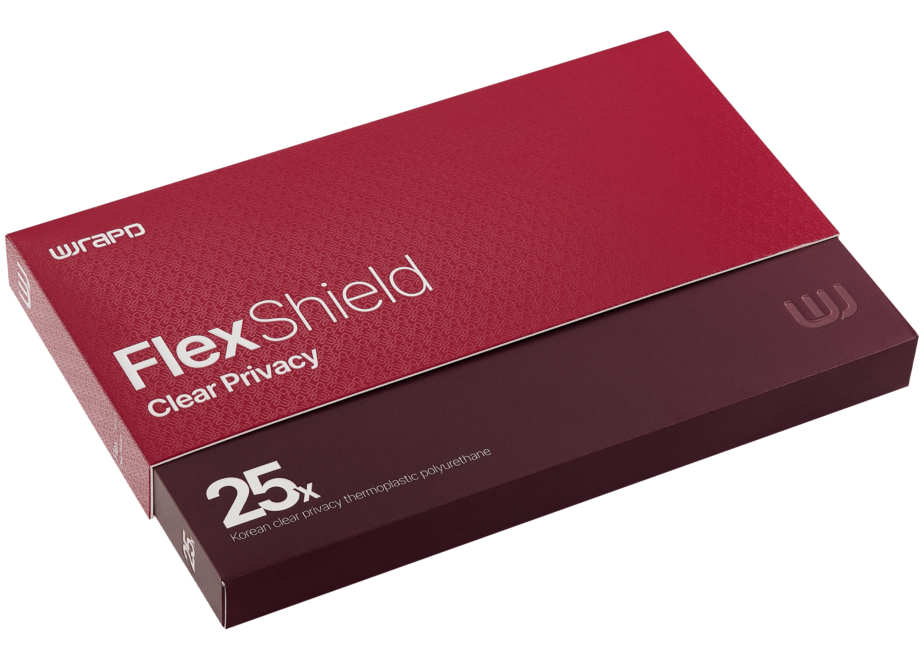 Wrapd FlexShield - TPU Display Protector Film (25 Pack) (Clear Privacy)