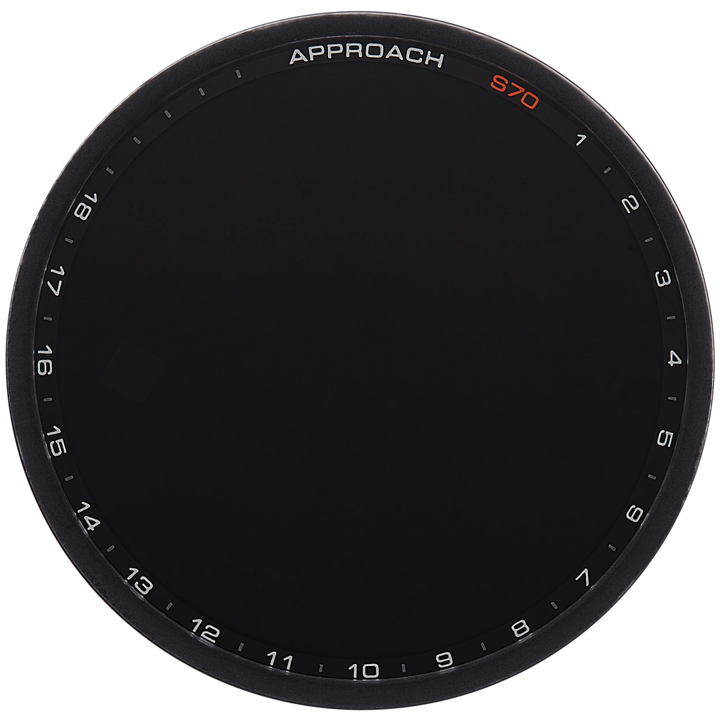 OLED-Display ohne Rahmen für Garmin Approach S70 (47mm) (2023) (Premium) (Schwarz)