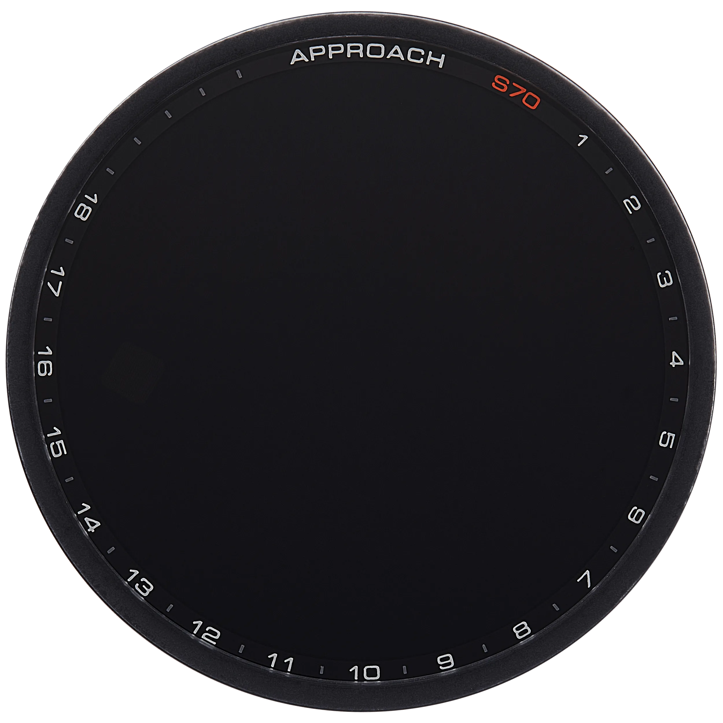 OLED-Display ohne Rahmen für Garmin Approach S70 (47mm) (2023) (Premium) (Schwarz)