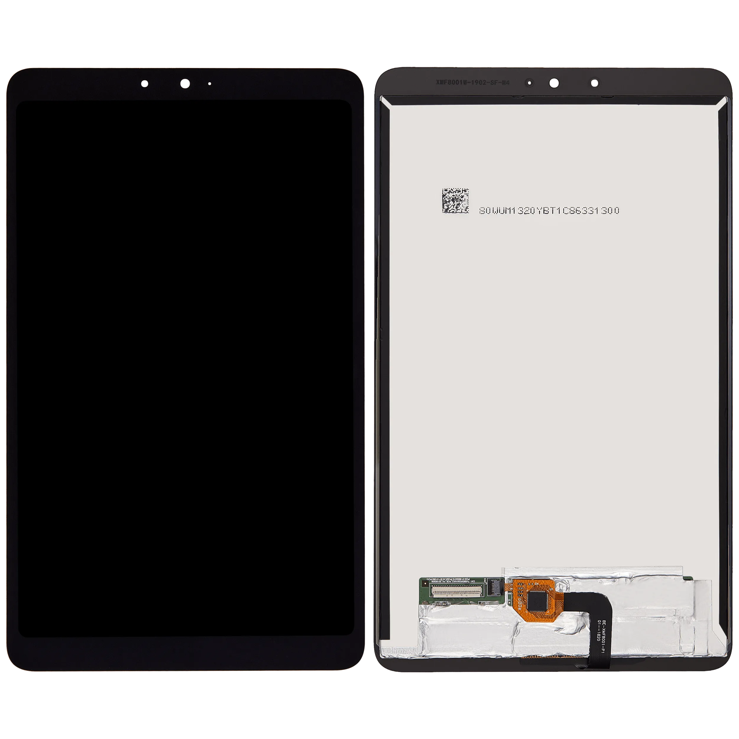 LCD-Display ohne Rahmen Compatible für Xiaomi Mi Pad 4 8'' (Refurbished) (Schwarz)
