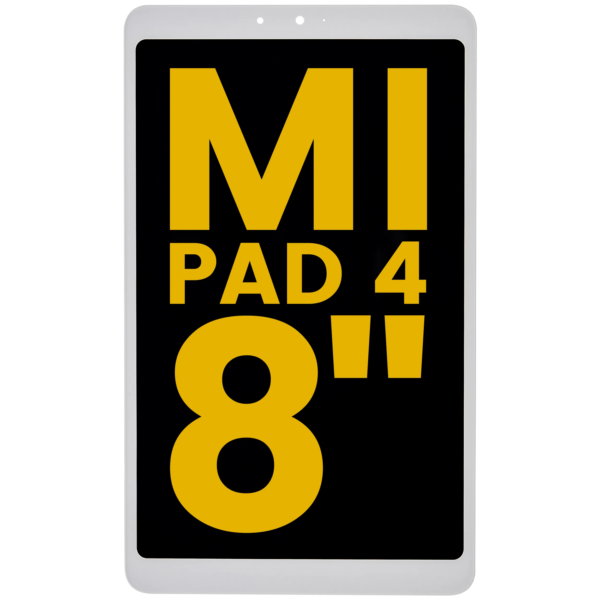 LCD-Display ohne Rahmen Compatible für Xiaomi Mi Pad 4 8'' (Refurbished) (Weiß)