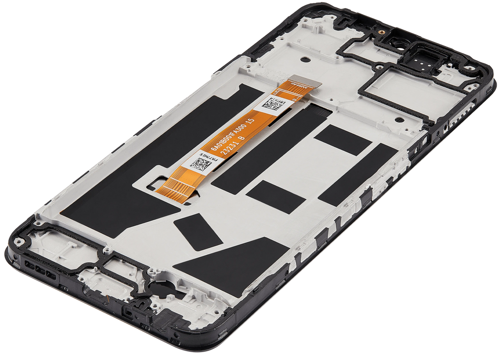 LCD-Display mit Rahmen Compatible für Oppo A57 5G (2022) (Refurbished) (All Color)