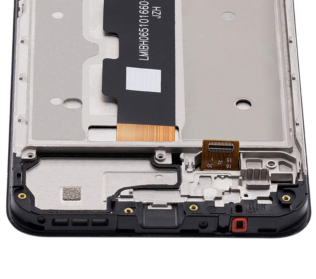 LCD-Display mit Rahmen für T-Mobile Revvl V (Refurbished, alle Farben)