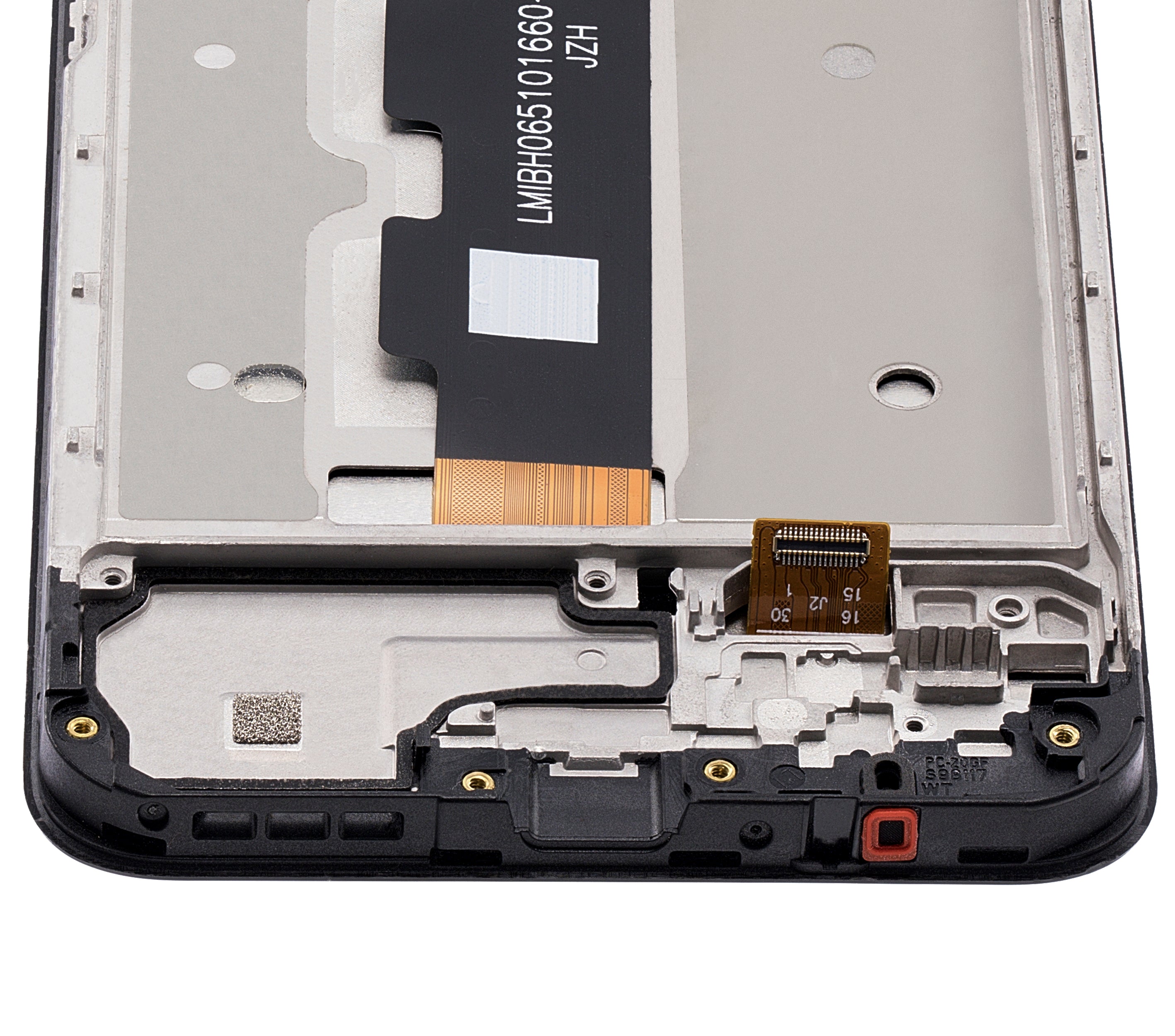 LCD-Display mit Rahmen für T-Mobile Revvl V (Refurbished, alle Farben)