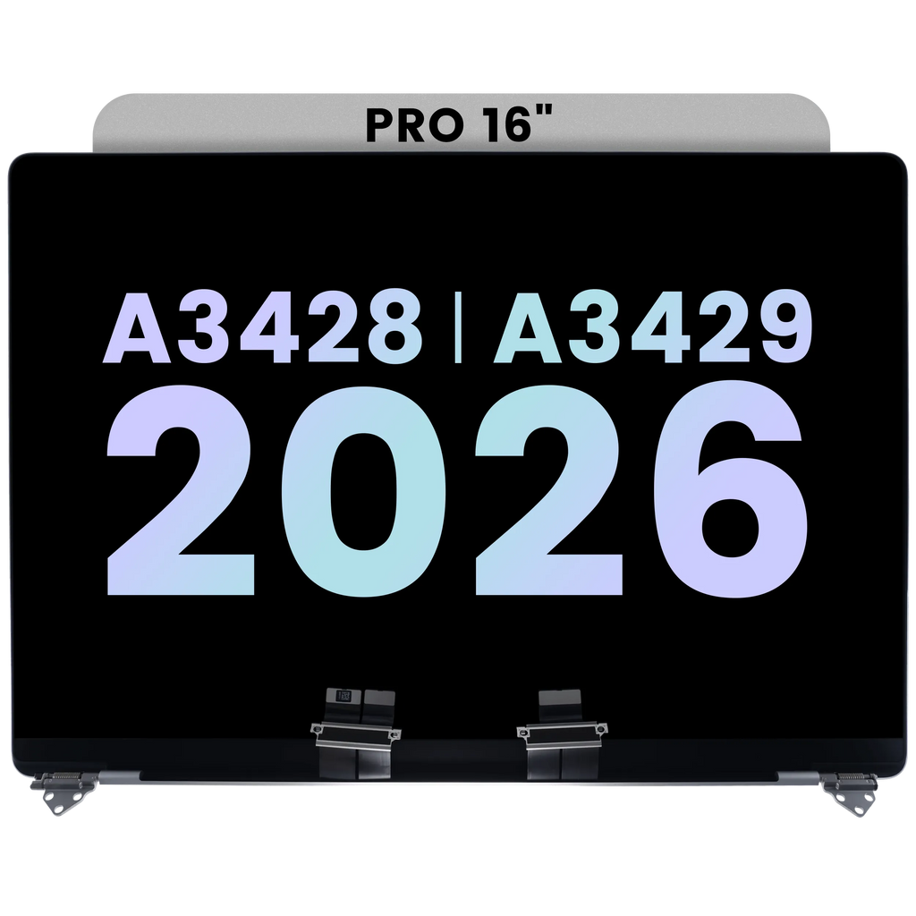 Complete LCD-Display für MacBook Pro 16" A3428 / A3429 (2026) (Original OEM) (Silber)