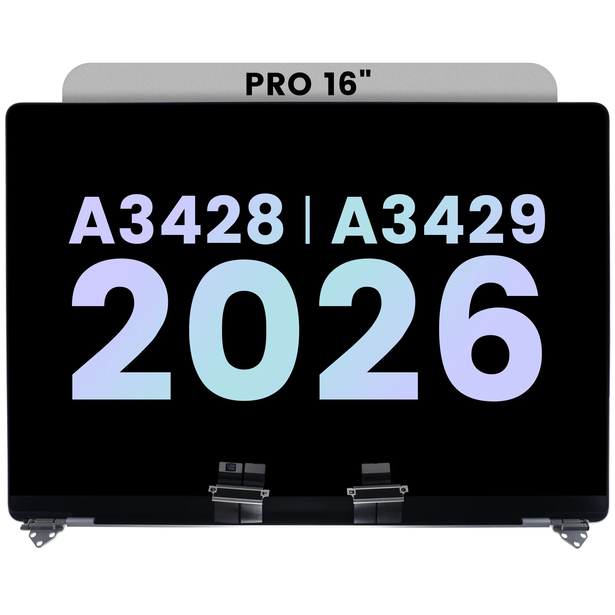 Complete LCD-Display für MacBook Pro 16" A3428 / A3429 (2026) (Original OEM) (Silber)