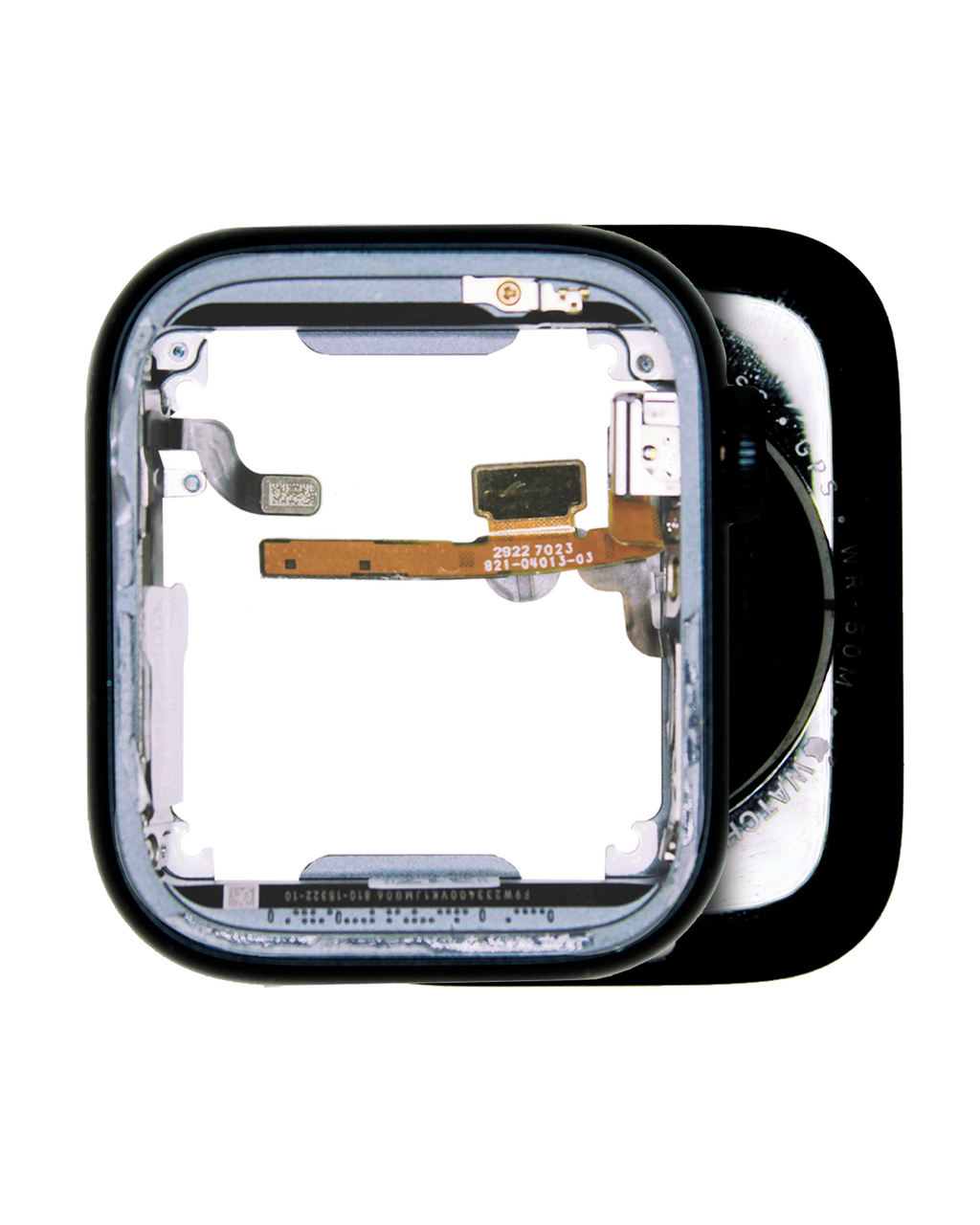 Backcover/Rahmen für Watch Series 8 (41MM) (GPS Version) (gebrauchter OEM-Ausbau, Qualität A) (Aluminum/Midnight)