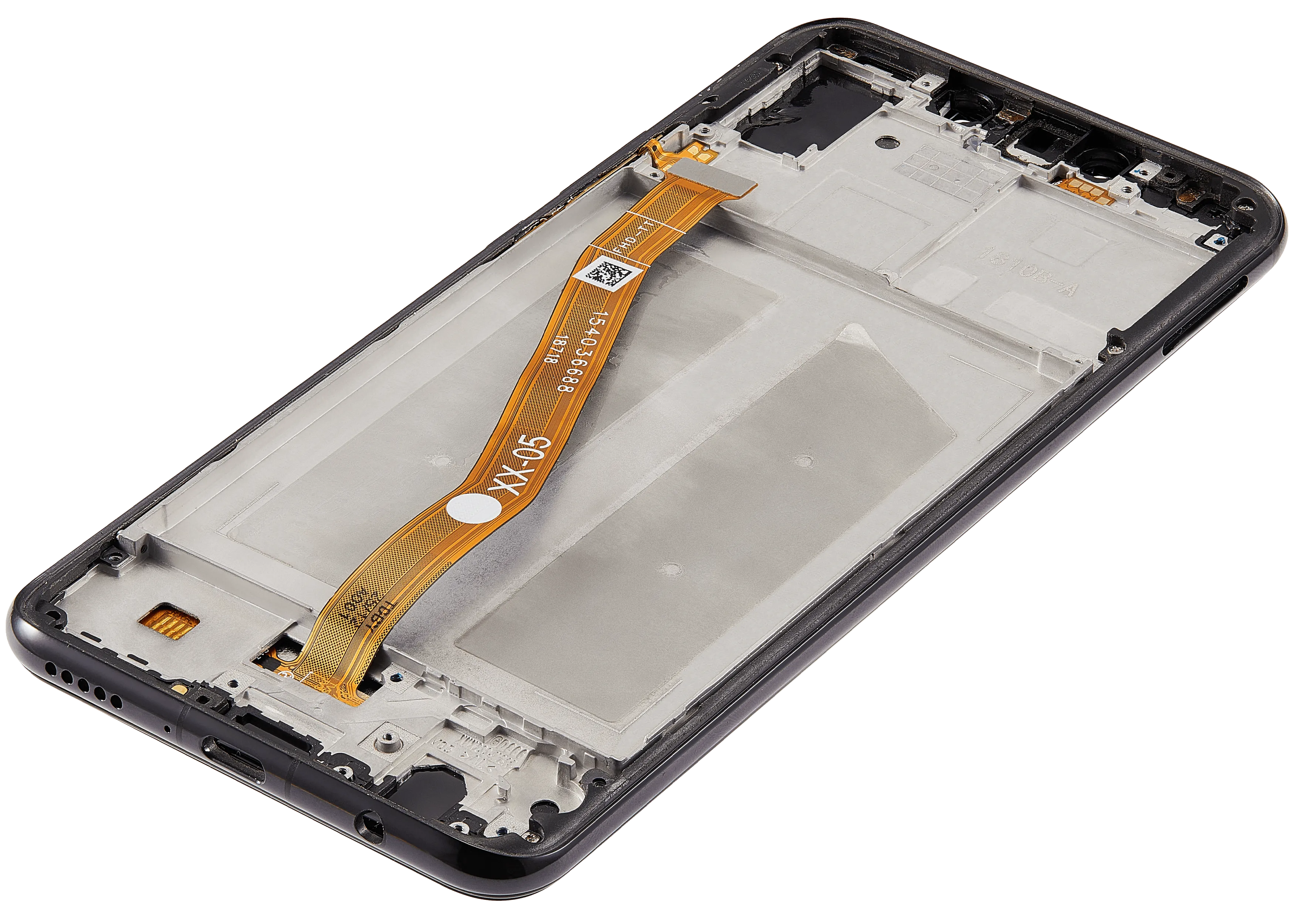 LCD-Display mit Rahmen für Huawei Nova 3 (2018) (Refurbished) (Schwarz)