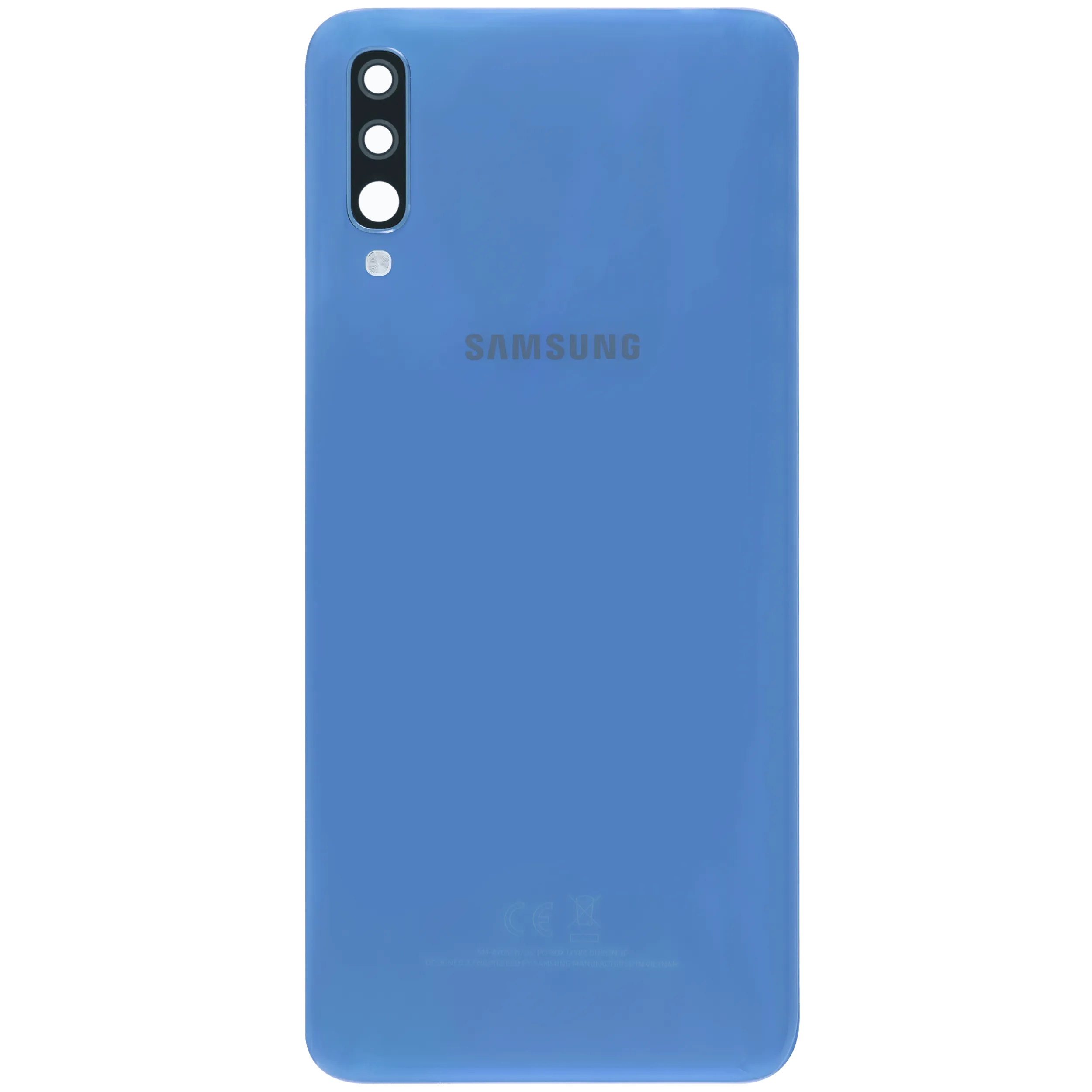 Backcover mit Camera Lens Compatible für Samsung Galaxy A70 (A705) (Service Pack) (Blau)