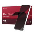 Wrapd FlexShield - TPU Display Protector Film (25 Pack) (Clear Privacy)