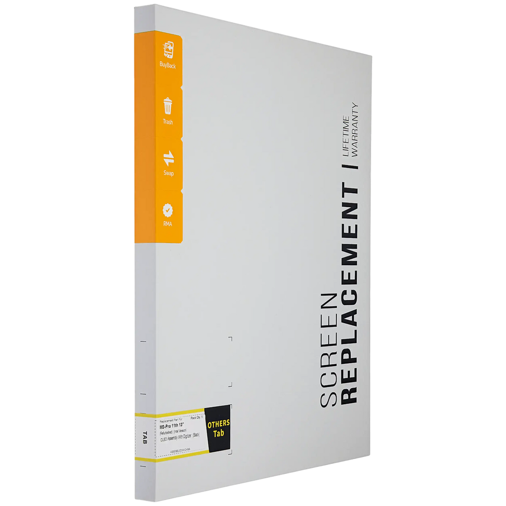 OLED-Display mit Digitizer für Microsoft Surface Pro 11th 13" (Intel Version) (Refurbished) (Schwarz)