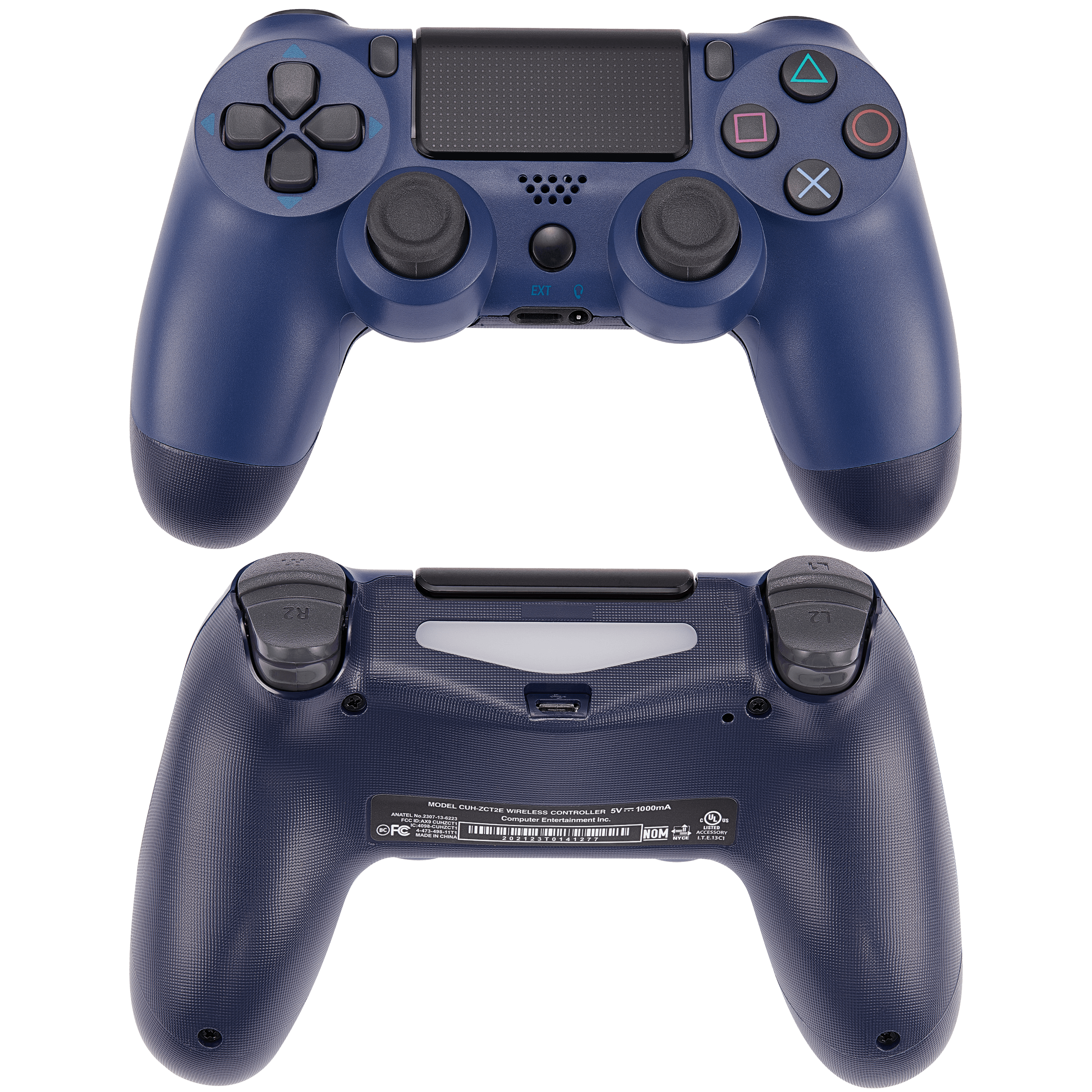 DoubleShock 4 Wired Controller für Playstation 4 (Midnight Blau)