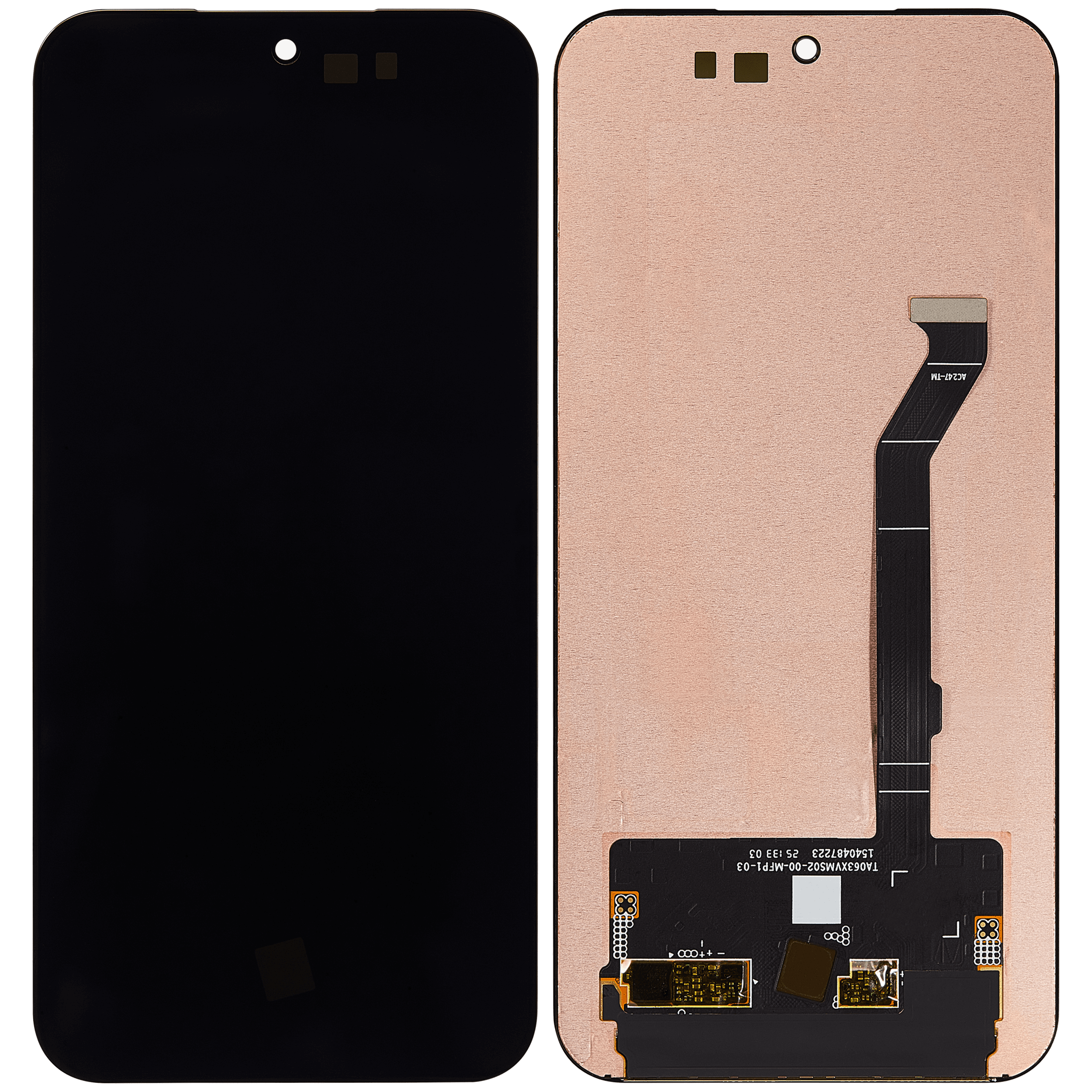 OLED-Display ohne Rahmen für Oppo Find X8s (Refurbished) (Alle Farben)