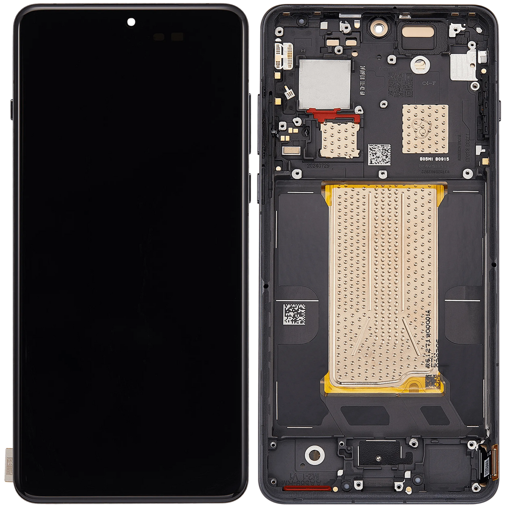 OLED-Display mit Rahmen für OnePlus 13 (Refurbished) (Black Eclipse)