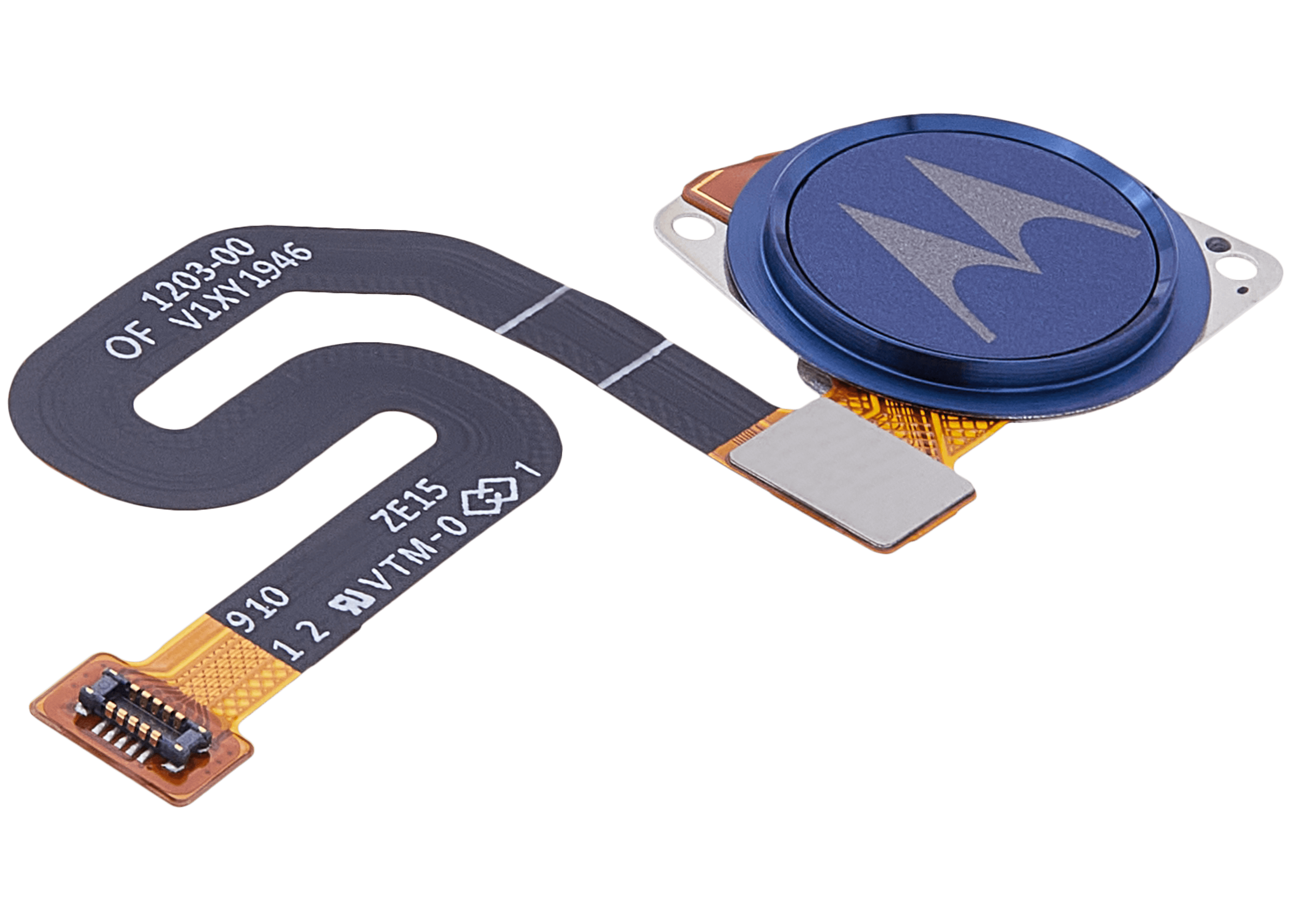 Fingerprint Scanner mit Flex für Motorola Moto G7 Power (XT1955 / 2019) (Original OEM) (Marine Blue)