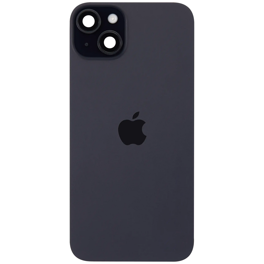 Backcover mit MagSafe Magnet & NFC & Blitz-Flexkabel für iPhone 15 Plus (Service Pack) (Schwarz)