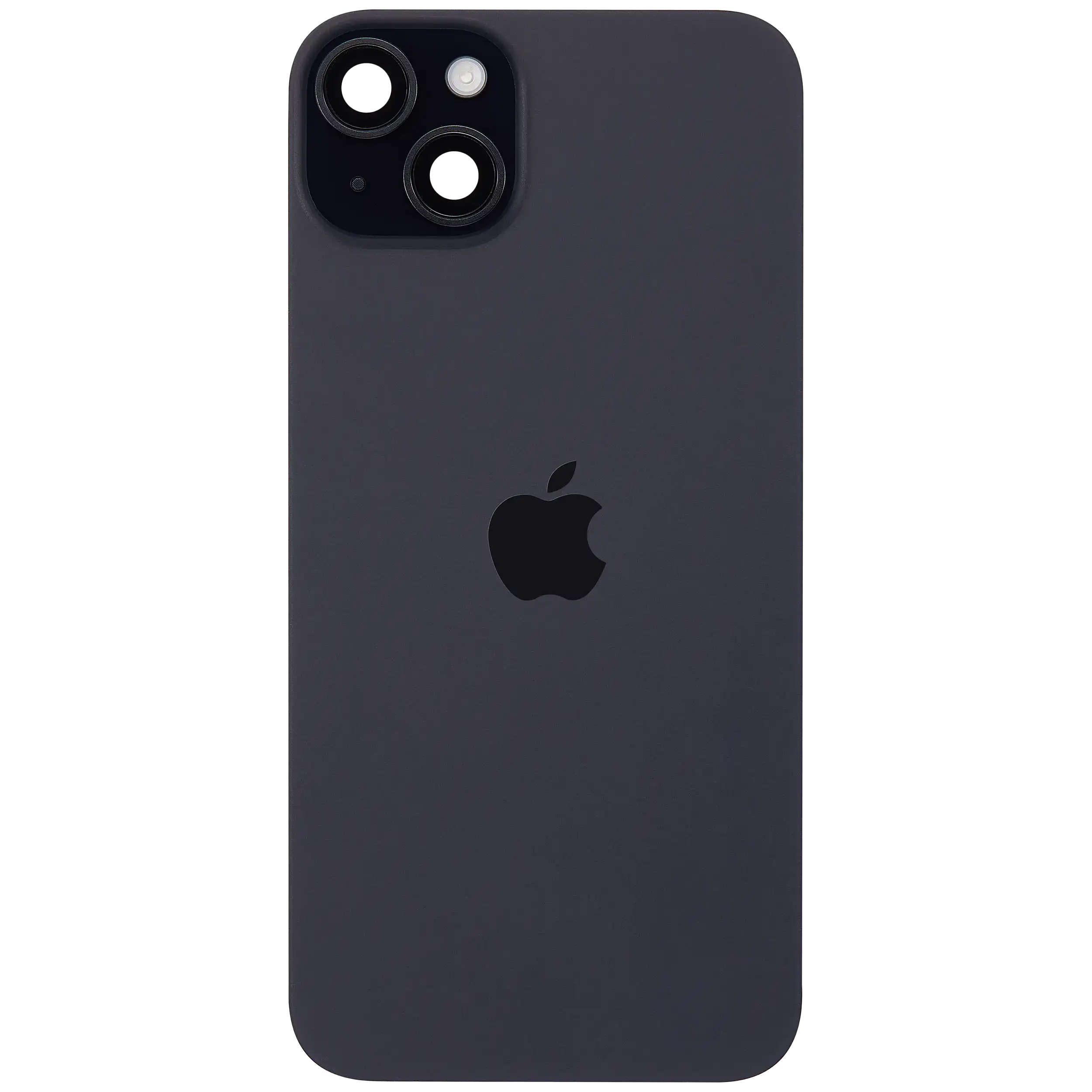 Backcover mit MagSafe Magnet & NFC & Blitz-Flexkabel für iPhone 15 Plus (Service Pack) (Schwarz)